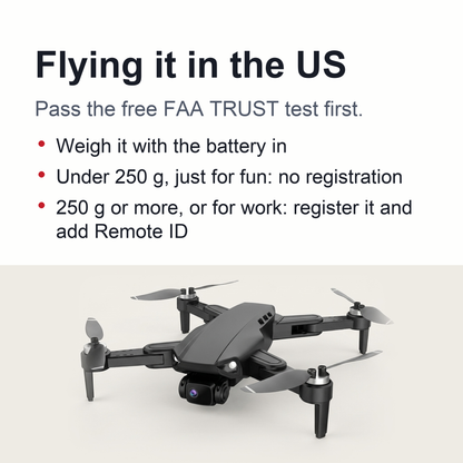 Drone with Camera – L900 Pro SE GPS RC Drone, Dual HD Camera, Foldable & Brushless