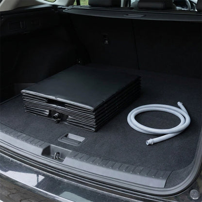 Foldable Shower Base – Lightweight Tent Floor for Portable Privacy Shower Setup, Easy to Carry