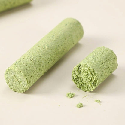 Cat Grass Teething Stick - Professional Natural Cat Grass Sticks Grinding Rod Toy (6 pcs)