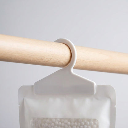 Hanging Desiccant Moisture Absorber Bags – No-Power Damp Traps for Closets, Wardrobes, Cabinets, Basements and Storage