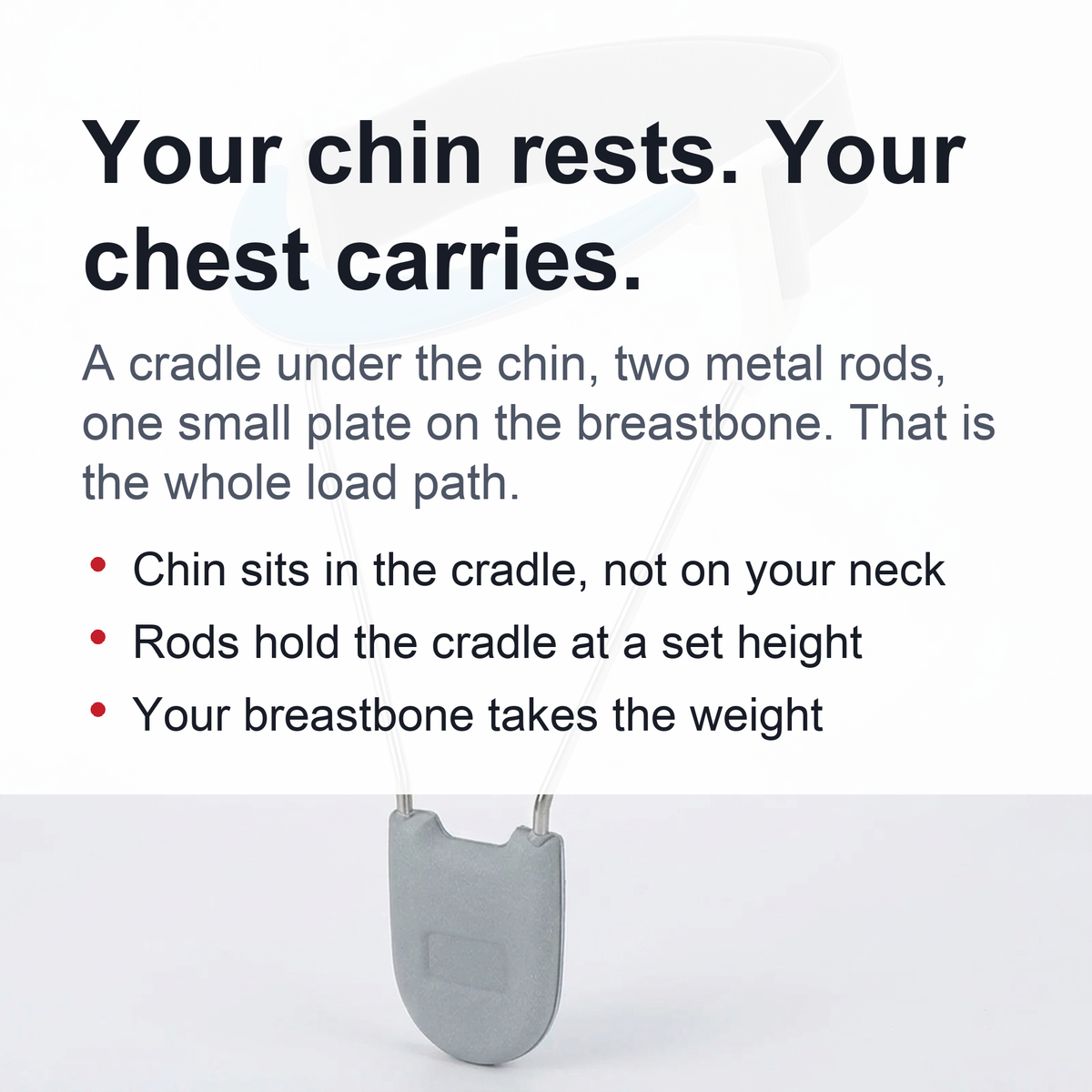 Lightweight Cervical Collar - Cervical Neck Traction Device Neck Forward Tilt Posture Corrector