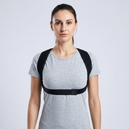 Adjustable Posture Corrector Belt – Upper Back, Shoulder and Clavicle Support Brace for Spine Alignment, Neck Relief and Everyday Posture Improvement