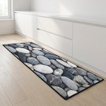 Non-Slip Kitchen Floor Mat & Runner – Printed Flannel with Dot-Grip Backing, 13 Prints