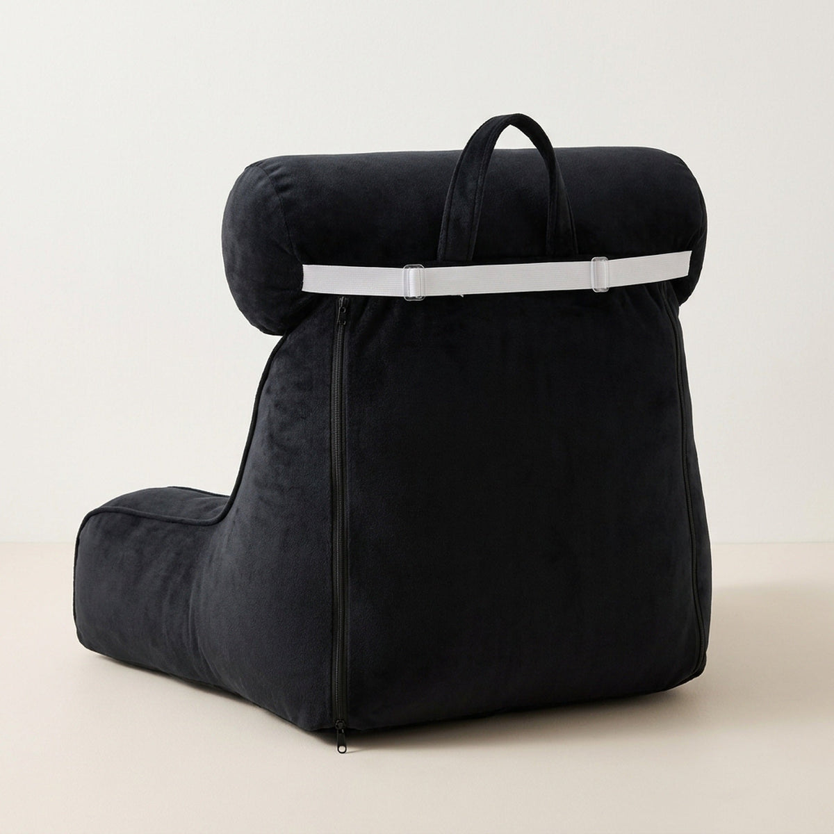 Backrest Pillow With Arms & Adjustable Headrest - Back Cushion With Detachable Neck Pillow Bed Reading Rest Backrest Chair Car Seat Sofa Waist Pad