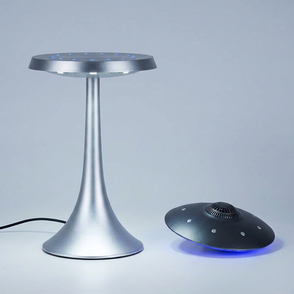 Magnetic Levitation UFO Light - Magnetic LED Lighting Bluetooth's Stereo Charging Floating Levitating Lamp