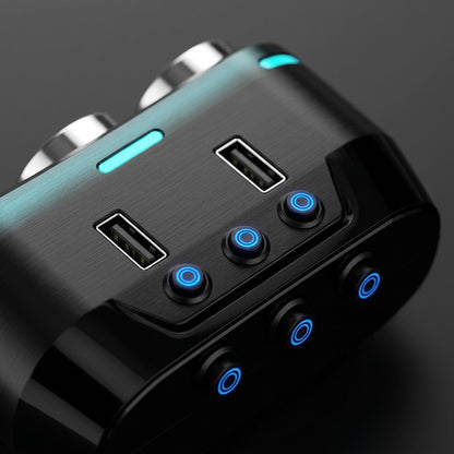 Car Splitter Cigarette Lighter Socket