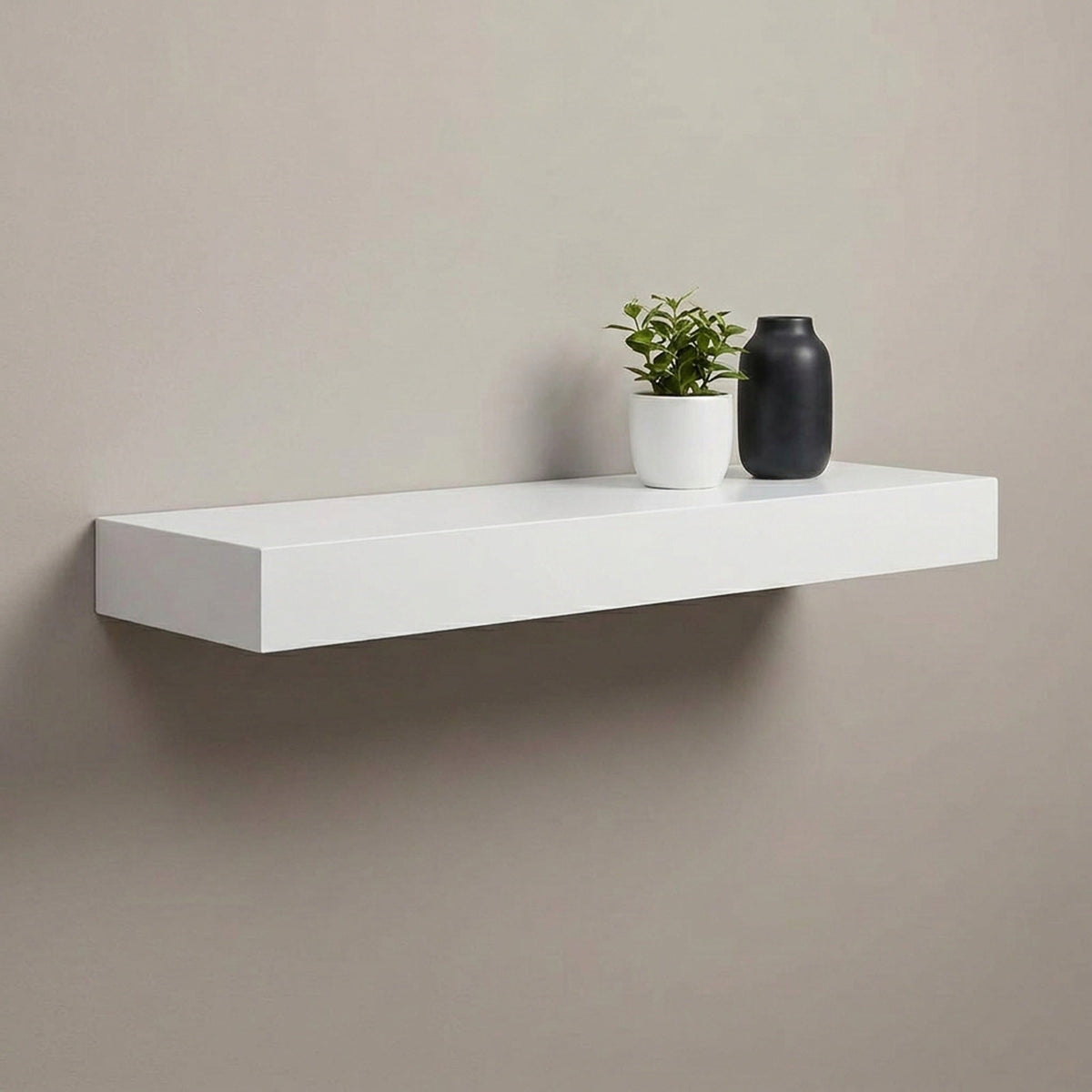 Floating Wall Shelf – Hidden Compartment Wooden Storage for a Touch of Magic in Your Space