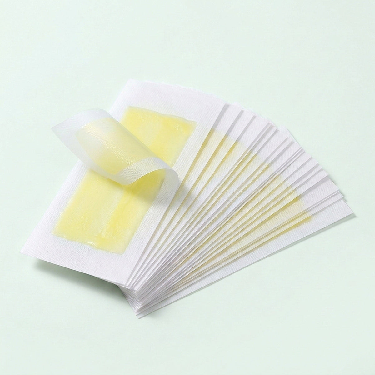 Face Wax Strips – 20 Ready-to-Use Hair Removal Strips for Upper Lip, Chin & Brows in Aloe Vera, Rose or Lemon