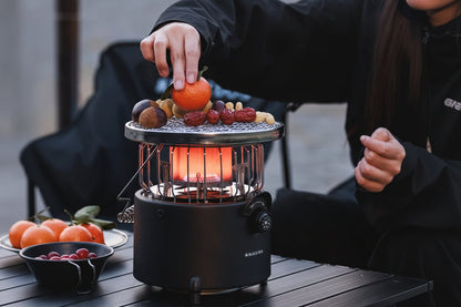 Propane Heater Stove – 9000 BTU Portable 2-in-1 Heating & Cooking Solution for Camping, Emergencies & Outdoors