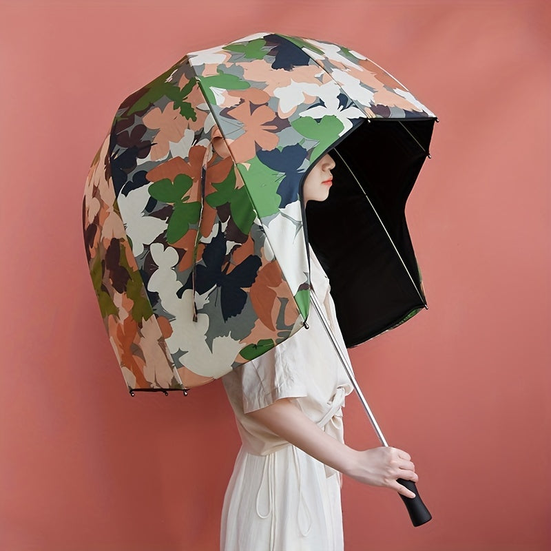 Helmet Umbrella Hat – Multi-Functional Sunshade Rain Hat for Outdoor Travel, Casual Use & Hands-Free Weather Protection