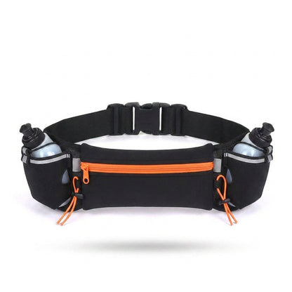Marathon Trail Running Waist Pack – Dual Pocket Sports Fanny Pack for Phone & Water Bottle