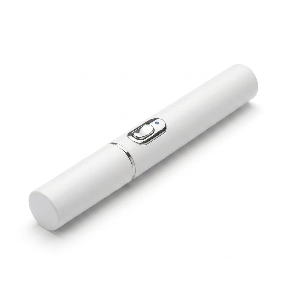 Blue LED Beauty Pen - Slim Handheld Wand with Warming Metal Tip