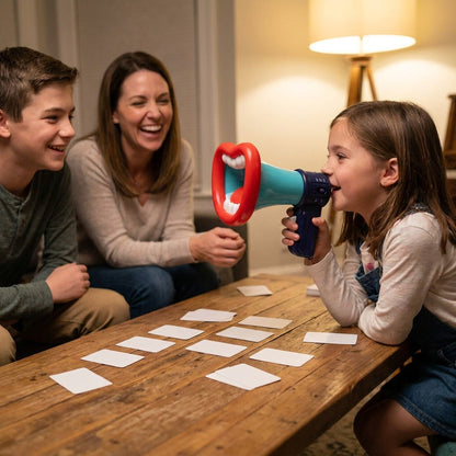 Big Mouth Voice Changer Megaphone Toy – Funny Voice Changing Microphone with Recording for Kids & Adults