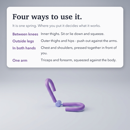 Thigh Master - Thigh Workout Equipment for Home, Gym and Yoga