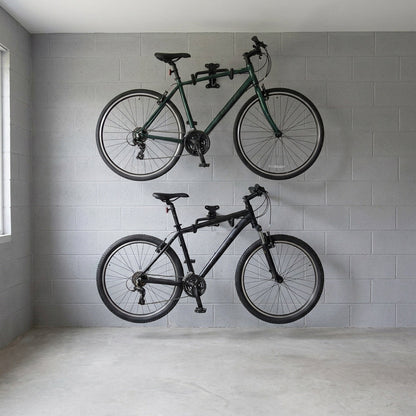 Space-Saving Bike Wall Mount Rack – Foldable Bicycle Hanger with Rim Protection