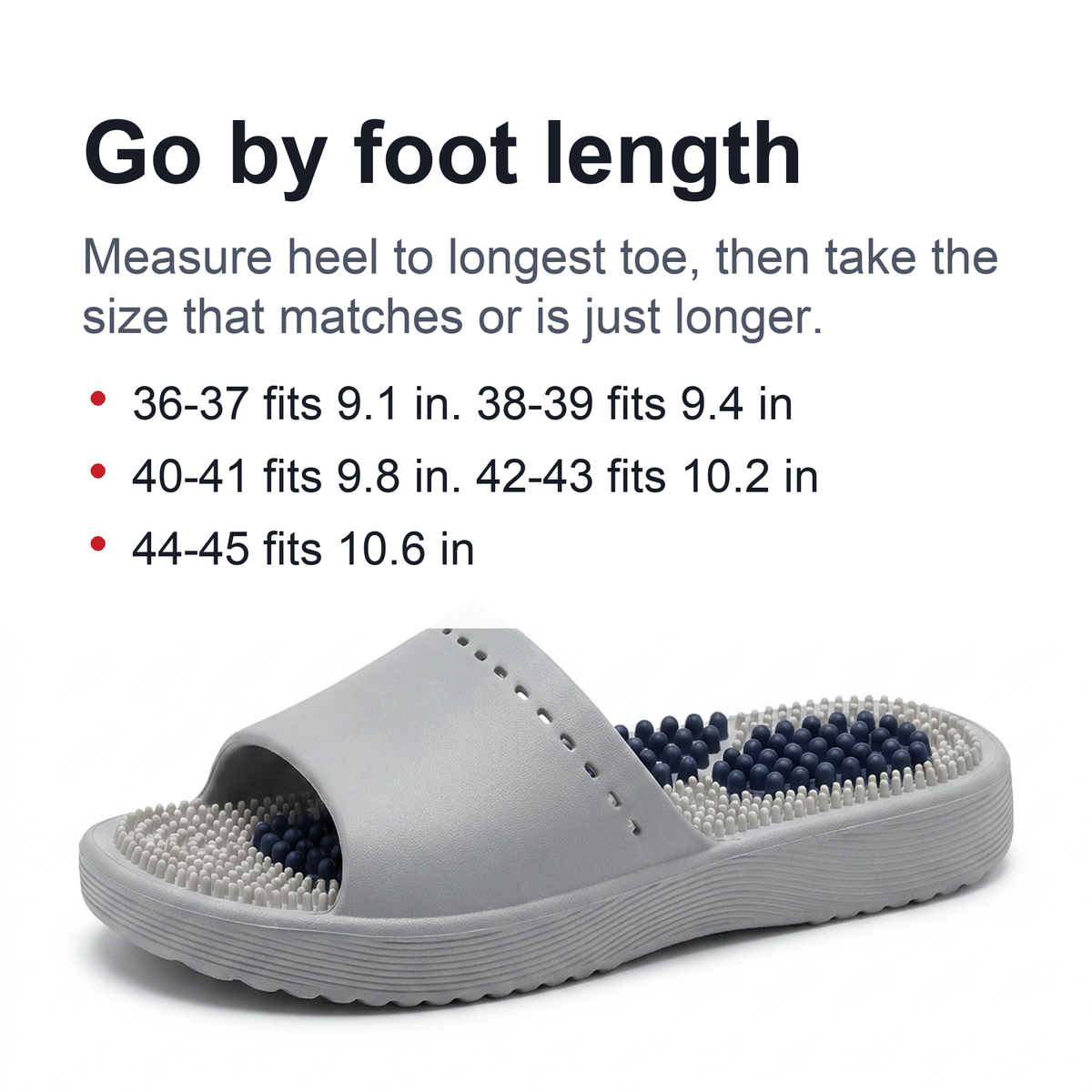 Acupressure Massage Slippers – Non-Slip Deodorant Bathroom Sandals for Men & Women, Ideal for Summer Foot Pain Relief