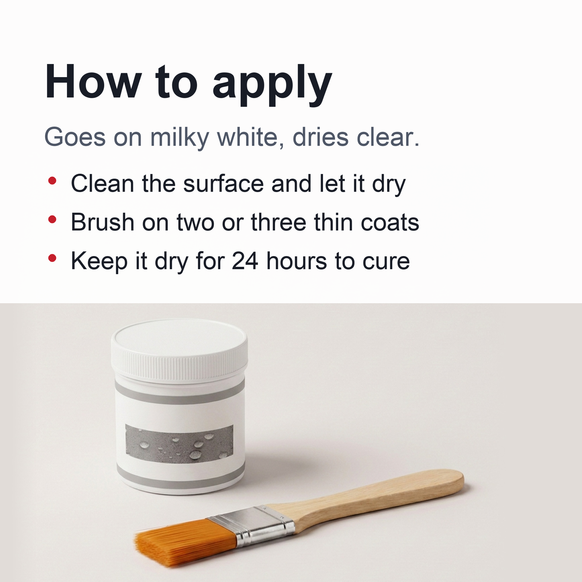Invisible Waterproof Sealant with Brush – Super Strong Adhesive Seal Coating