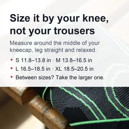 Compression Knee Brace - Fit Support for Joint Pain, Arthritis Relief,  and Improved Circulation