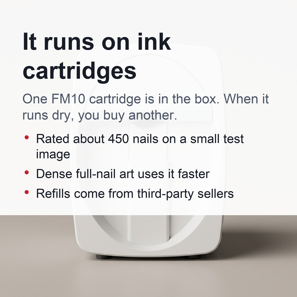 Smart Nail Printer – 3D Portable WiFi DIY Nail Art Machine, 2400DPI High-Resolution Design for Home or Professional Nail Salon Use