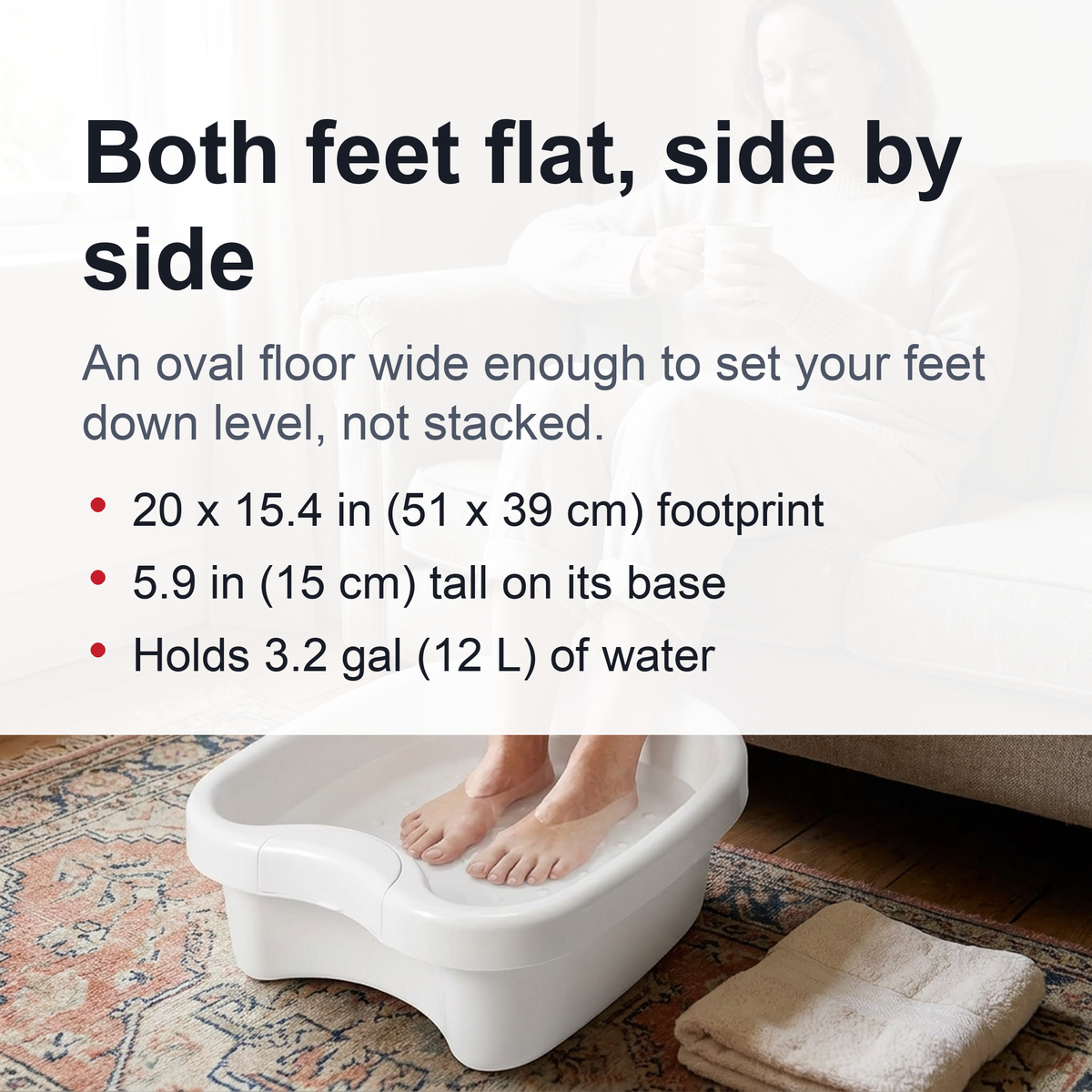 Professional Foot Tub Basin