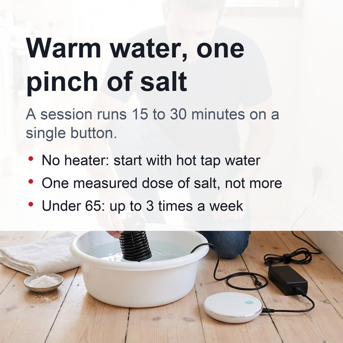 Ion Pure - Professional-Grade Ionic Detox Foot Bath