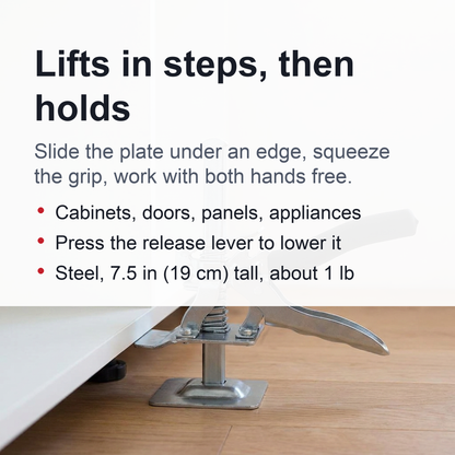 Labor Saving Arm - Multi-Function Height Adjustment Lifting Device, Door Panel Lifting Cabinet Jack Board Lifter