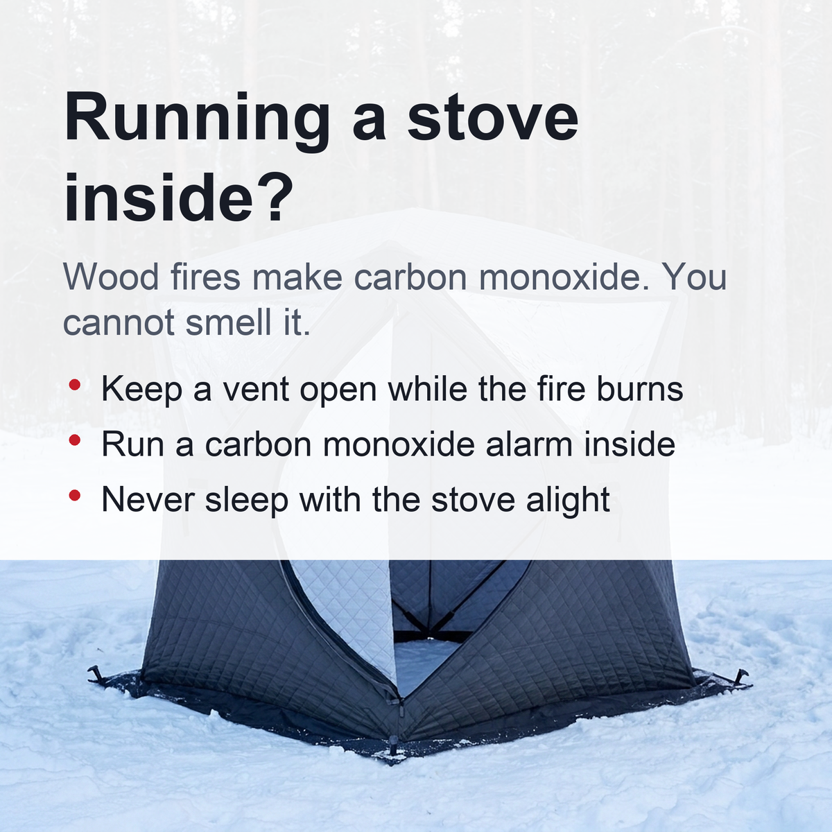 Portable Outdoor Sauna Tent, Stove-Ready - Insulated Pop-Up Ice Fishing Shelter, Snow Proof Windproof Winter Cold Weather Tent (Stove Sold Separately)