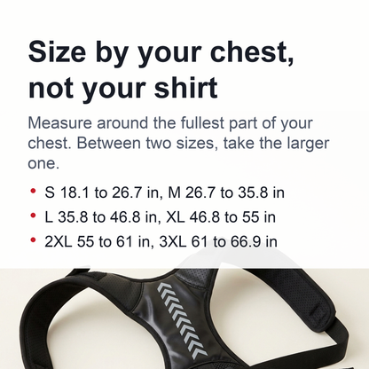 Adjustable Posture Corrector Belt – Upper Back, Shoulder and Clavicle Support Brace for Spine Alignment, Neck Relief and Everyday Posture Improvement