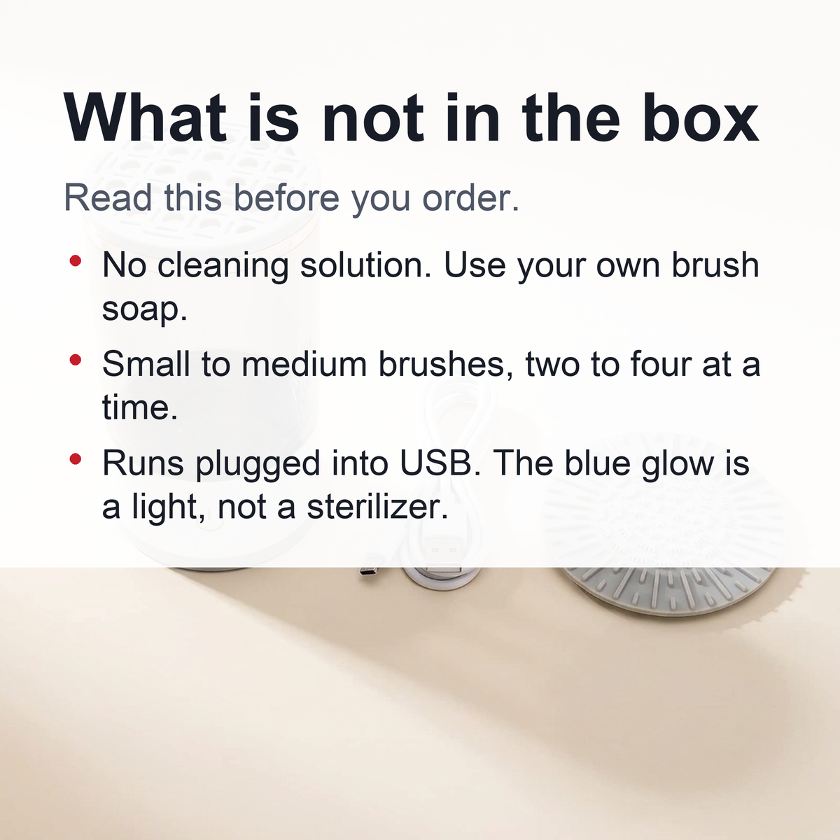 Electric Makeup Brush Cleaner Cup with Silicone Holder Lid and Cleaning Mat, USB Powered