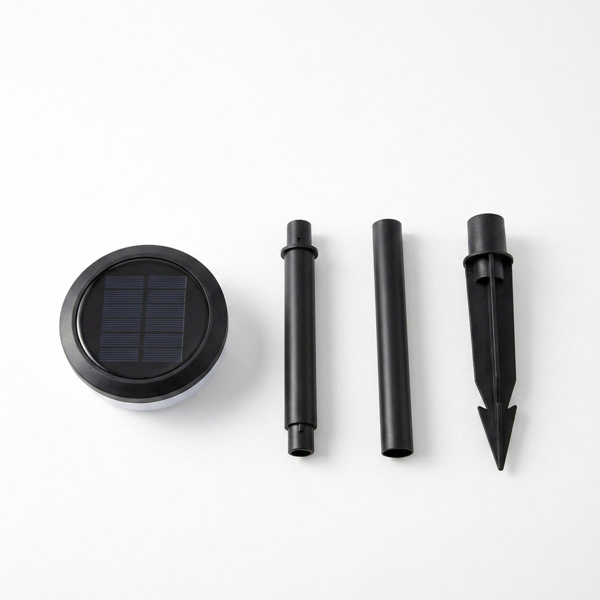 Solar Garden Pathway Lights - Adjustable-Height Path Markers with Auto Dusk-to-Dawn, 2 or 6 Lights