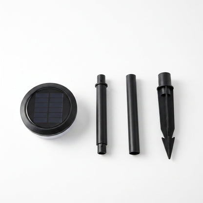 Solar Garden Pathway Lights - Adjustable-Height Path Markers with Auto Dusk-to-Dawn, 2 or 6 Lights