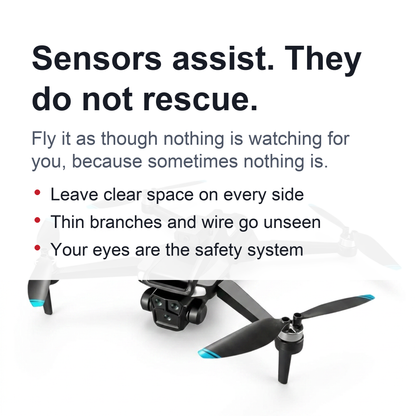 HD 5G Triple Camera Drone – Long-Range Flying Obstacle-Avoidance UAV for Aerial Photos, Videos, & Fun Exploration