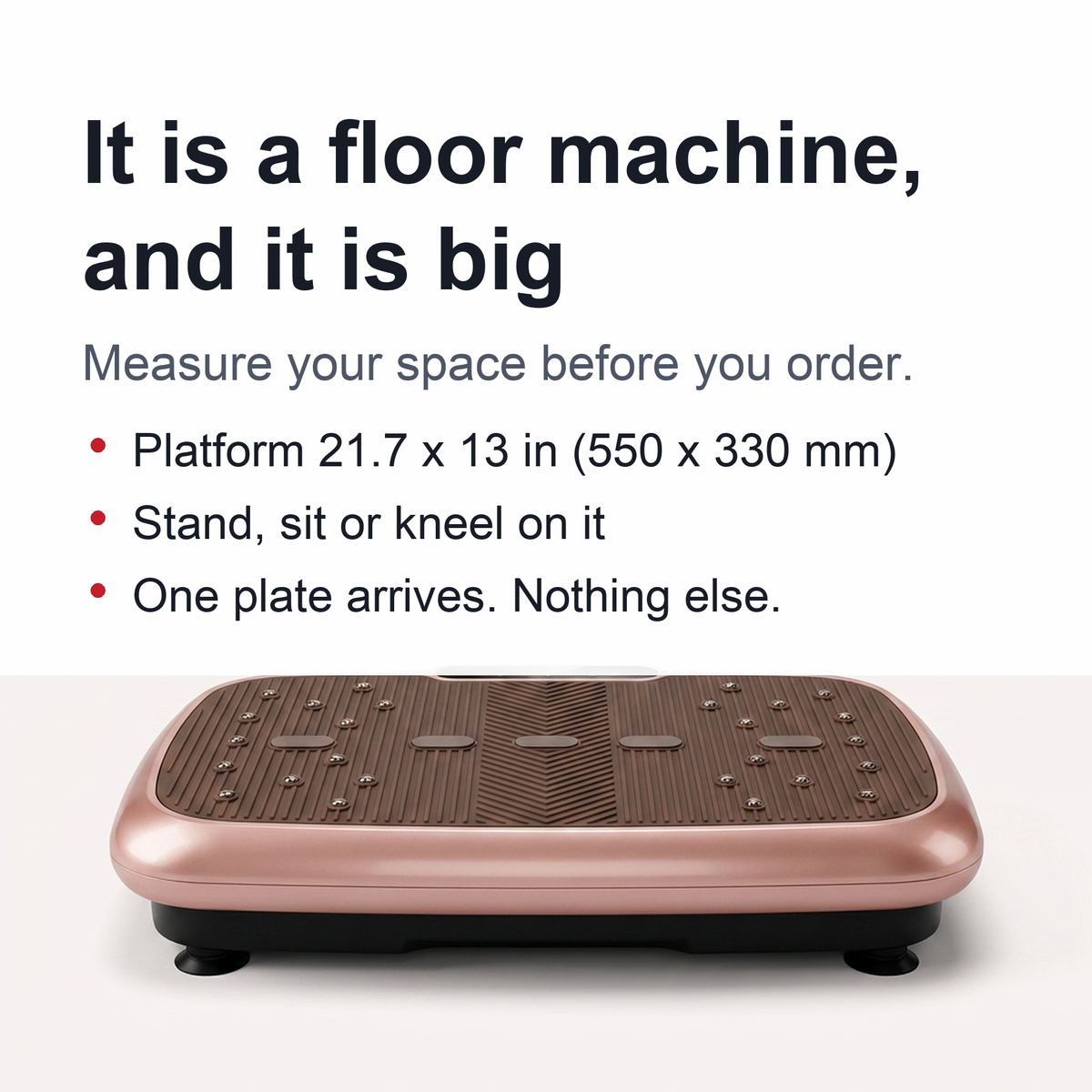 Body Shaping Slim Exercise Vibration Plate - Full Body Vibration Massager