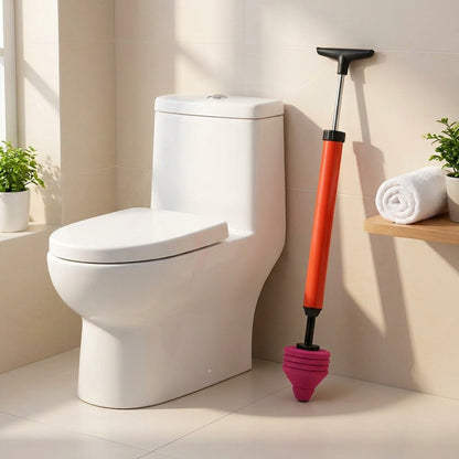 High-Pressure Silicon Toilet Plunger – Powerful One-Shot Solution for Fast & Easy Drain and Pipe Unblocking