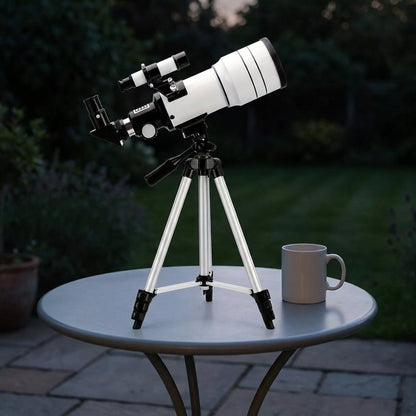 Professional Astronomical Telescope – F30070 High-Magnification Optical Scope for Stargazing, Moon & Bird Observation