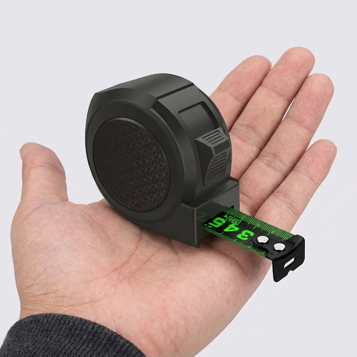 Metric Tape Measure – 5 m Self-Locking Steel Measuring Tape with Fluorescent Blade