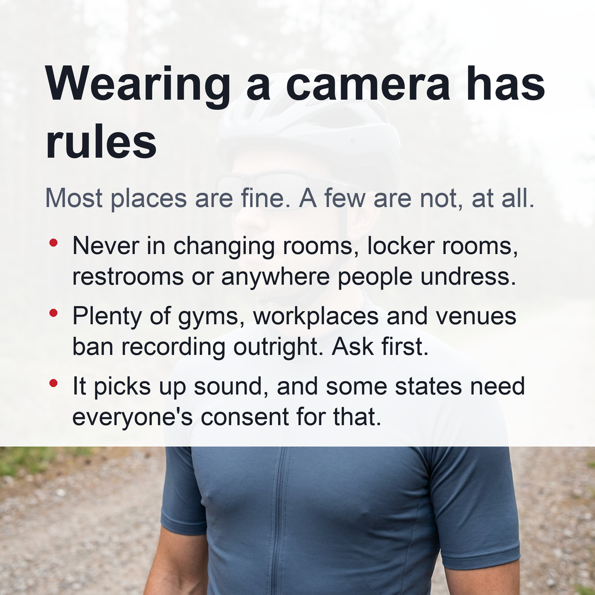 Camera Sunglasses – Hands-Free Video Recording Eyewear for Cycling, Fishing and Walking, Records to a microSD Card