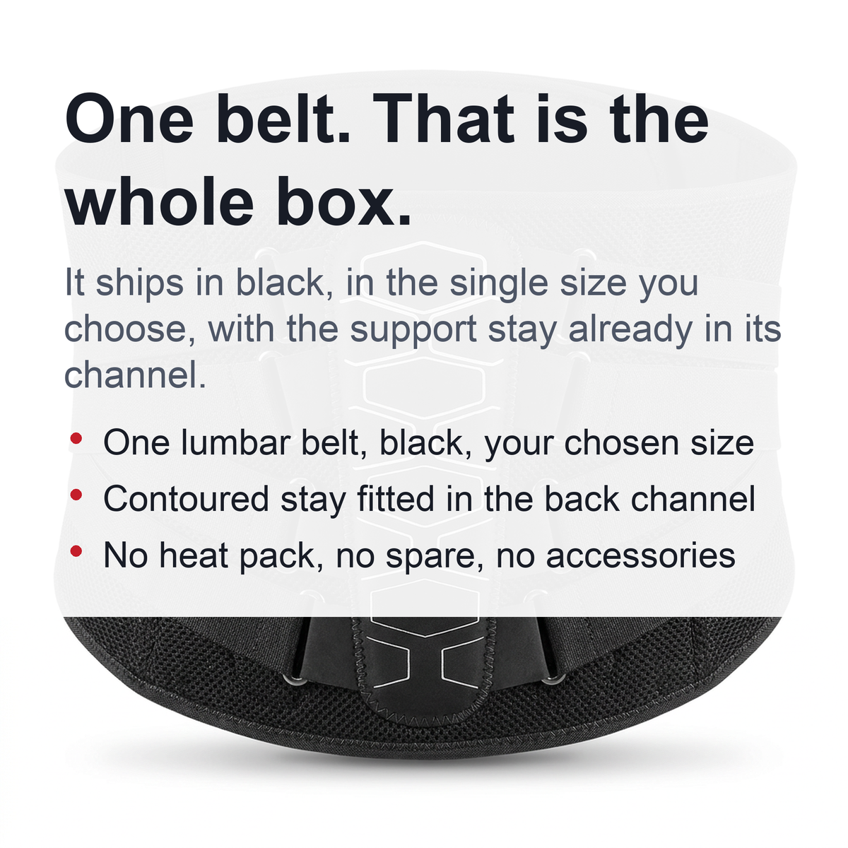 Lumbar Back Support Brace – Ergonomic Spine Design Belt with Adjustable Pull Straps for Men & Women