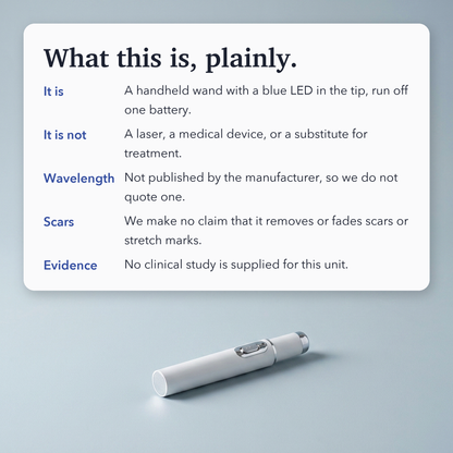 Scar Removal Phototherapy Pen – Asia’s Best-Selling Expert-Recommended Device for Fading Old Scars & Stretch Marks