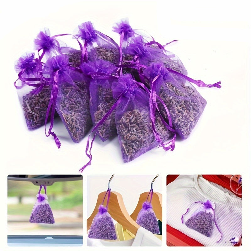 Lavender Dream Sachets – 15pcs Long-Lasting French Aromatherapy Floral Bags for Drawers, Closets & Wedding Favors, Home & Wardrobe Freshener