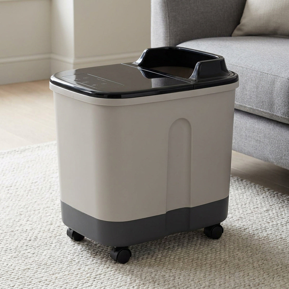 Automatic Foot Spa Bath – Heated Electric Massager Tub with Constant Temperature & Bubbles for Relaxing Feet Care