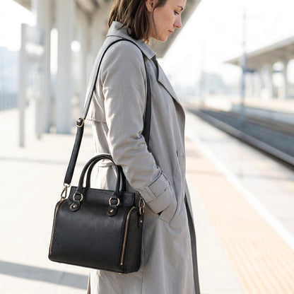 Vintage PU School Bag for Women – Summer Collection, Spacious Crossbody Handbag with Premium Quality Design