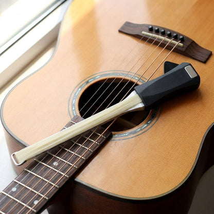 Guitar Bow for Acoustic Guitar – Violin Bow for Guitar with Built-In Pick (Guitar Playing Bow)