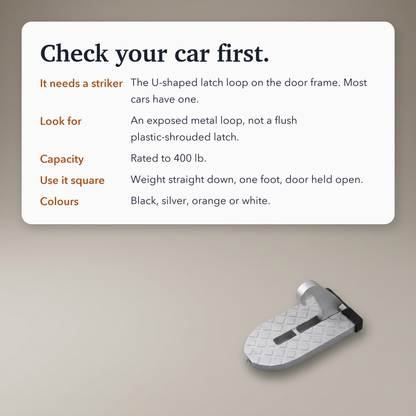 Foldable Car Door Step Pedal -  Multifunction Universal Latch Hook