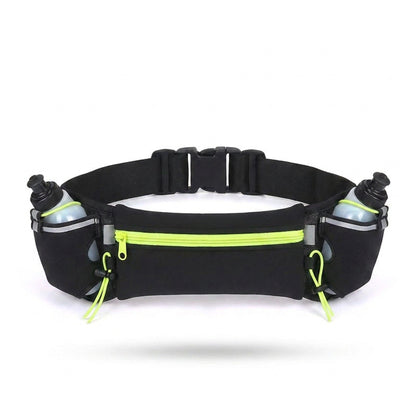 Marathon Trail Running Waist Pack – Dual Pocket Sports Fanny Pack for Phone & Water Bottle