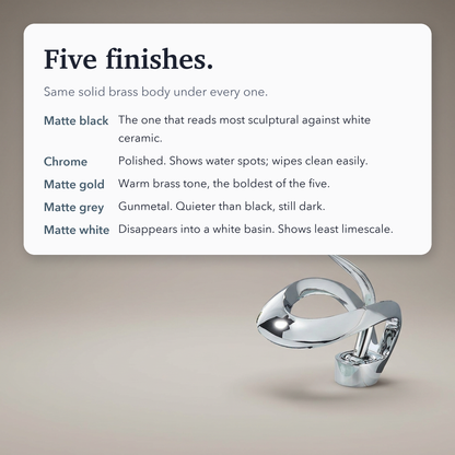 Solid Brass Waterfall Basin Faucet – Single Handle Hot and Cold Mixer Tap for Modern Bathroom Sink Installation