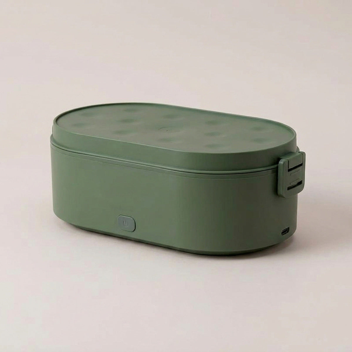 USB Heated Lunch Box – Portable Electric Food Warmer for Car & Office, 2 Stainless Steel Bowls
