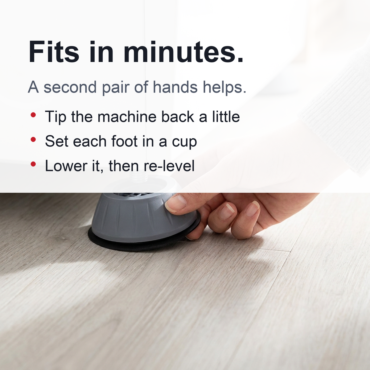 Non Vibration Rubber for Washing Machine - Anti Vibration Support
