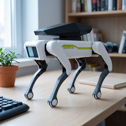 Voice-Controlled Interactive AI Smart Robot Dog – Programmable Pet with Mobile App, USB Rechargeable Design, Robotic Movements & Smart Learning Features