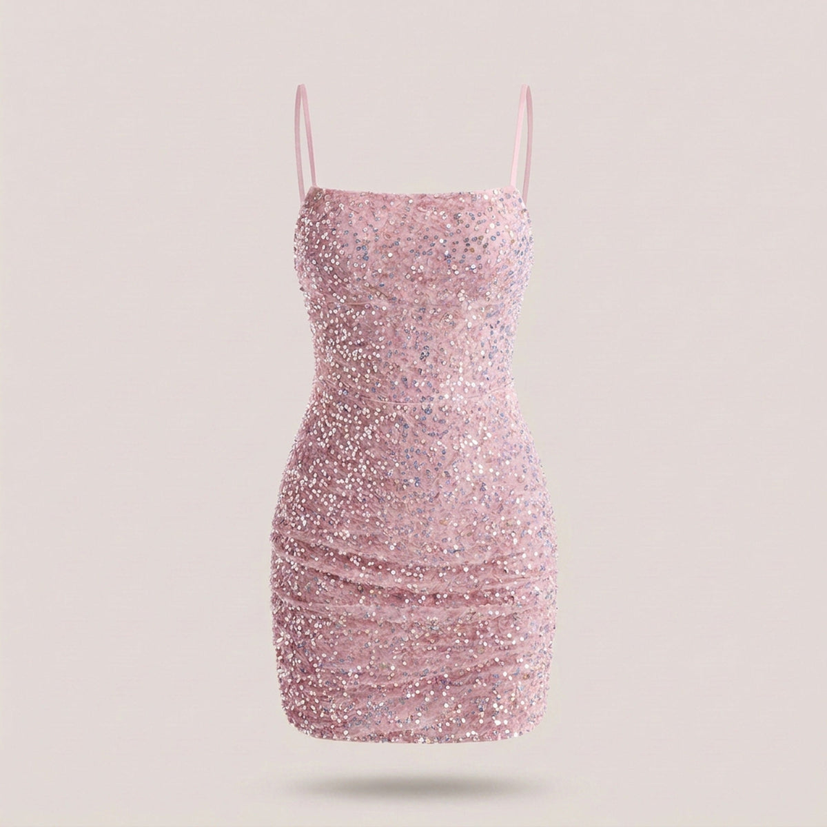 Sequin Backless Mini Dress – Sexy Bodycon Birthday & Club Party Dress for Women’s Night Out